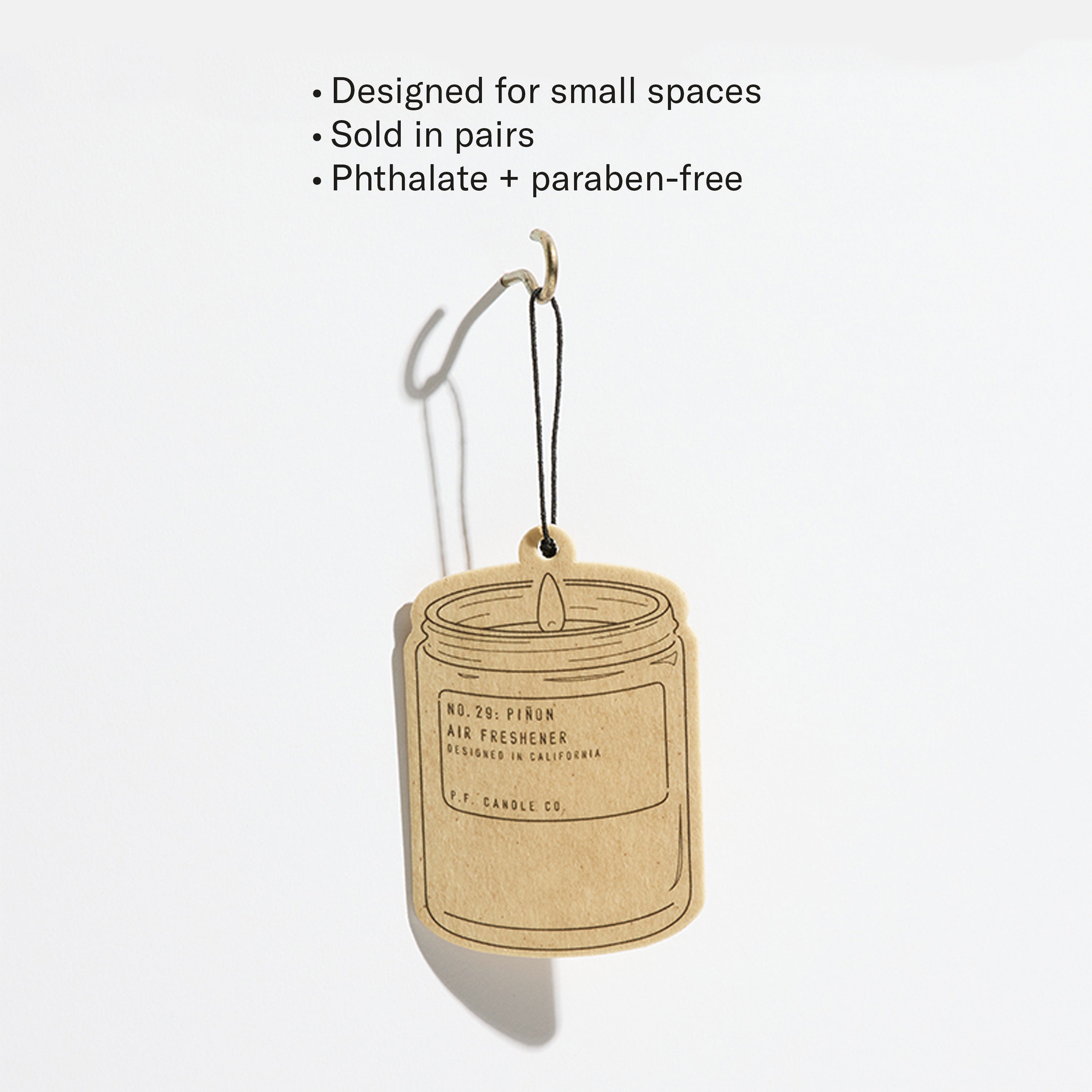 Designed for small spaces, Sold in pairs, Phthalate + paraben-free