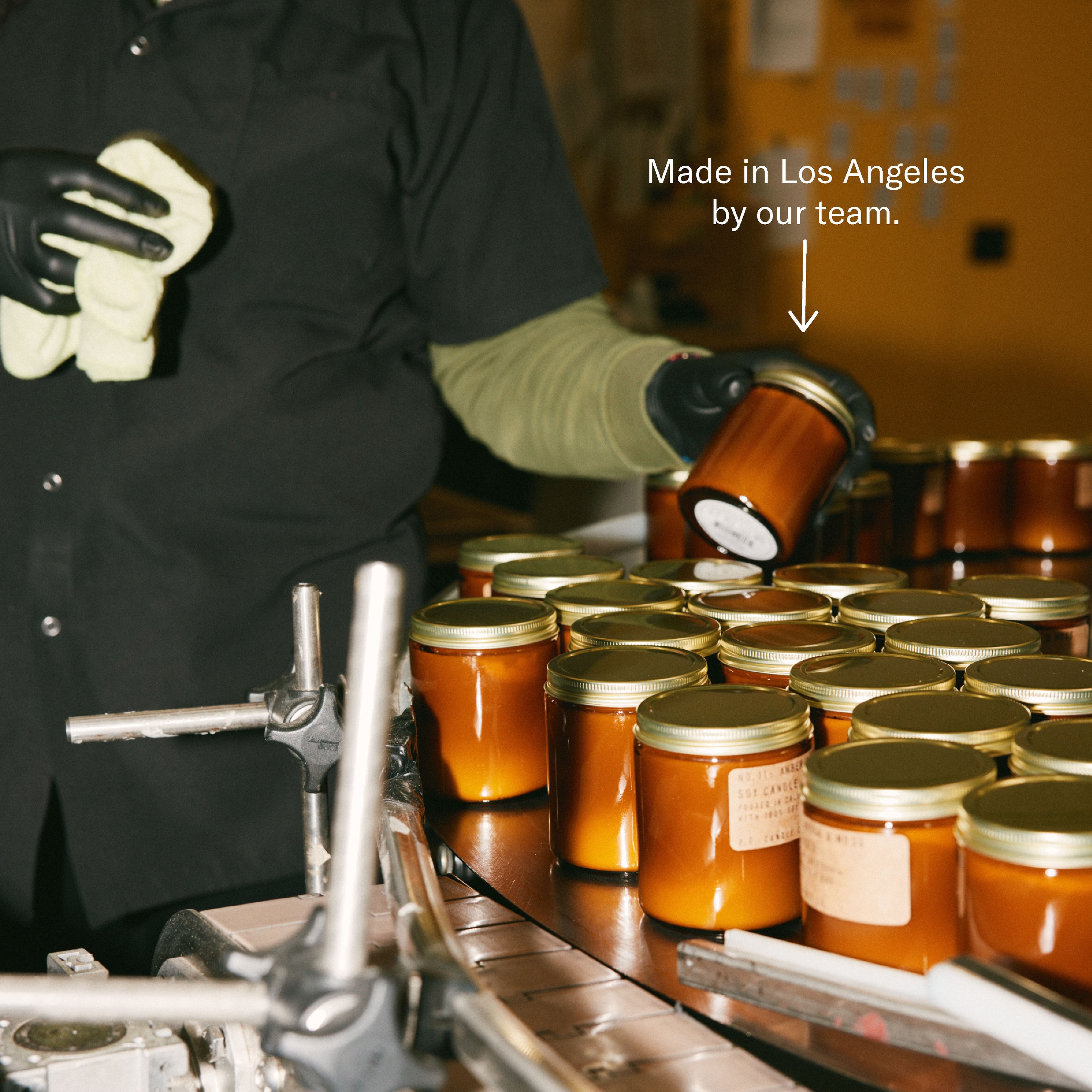 standard candle made in los angeles by our team.